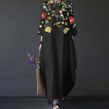 Load image into Gallery viewer, Loose Print Long Skirt Dress