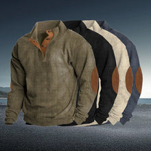 Load image into Gallery viewer, Men's Corduroy Casual Stand Collar Sweatshirts