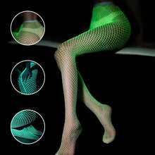 Load image into Gallery viewer, Luminous Fishnet Stockings