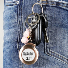 Load image into Gallery viewer, 2m Mini Keychain Tape Measure