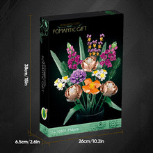 Load image into Gallery viewer, Artificial Plant Building Set with Flowers