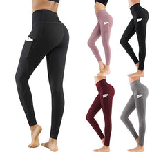 Load image into Gallery viewer, High Waist Yoga Fitness Pants