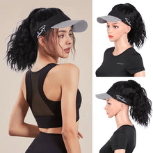 Load image into Gallery viewer, Women's Ponytail Wig Baseball Cap