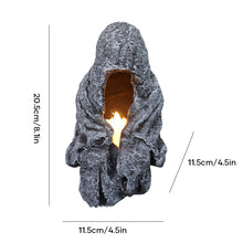 Load image into Gallery viewer, Halloween Witch Ghoul Solar Energy Lamp