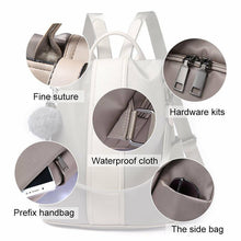 Load image into Gallery viewer, Mygeniusgift™ Waterproof Nylon Anti-theft Backpack - mygeniusgift