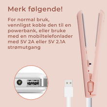 Load image into Gallery viewer, Mini krølltang med to formål
