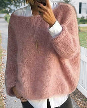 Load image into Gallery viewer, Round Neck Color Sweater