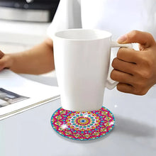 Load image into Gallery viewer, Diamantkunst Coasters Diamond Painting Coasters (Mandala)
