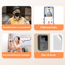 Load image into Gallery viewer, Smart videoringeklokke