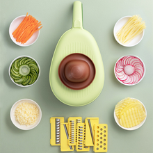 Load image into Gallery viewer, Avocado Shape Vegetable Cutting Chipper