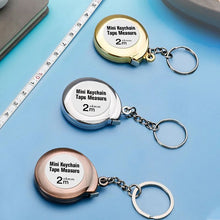 Load image into Gallery viewer, 2m Mini Keychain Tape Measure