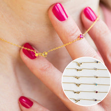 Load image into Gallery viewer, Zodiac Birthstone Necklace