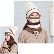 Load image into Gallery viewer, Women's Winter Beanie and Scarf