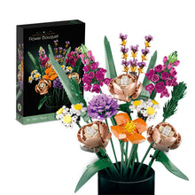 Load image into Gallery viewer, Artificial Plant Building Set with Flowers
