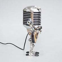 Load image into Gallery viewer, Retro mikrofon Robot USB