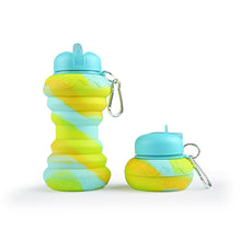 Load image into Gallery viewer, Cute Silicone Foldable Water Bottles
