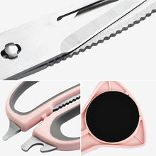 Load image into Gallery viewer, Multifunctional Stainless Steel Kitchen Scissors