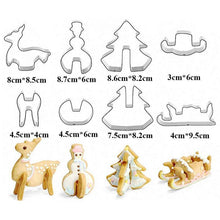 Load image into Gallery viewer, Stainless Steel Christmas Cookie Mold