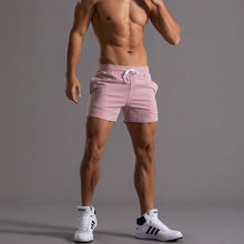 Load image into Gallery viewer, Men's Drawstring Elastic Workout Shorts