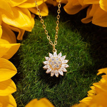 Load image into Gallery viewer, Rotatable Sunflower Necklace