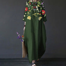 Load image into Gallery viewer, Loose Print Long Skirt Dress