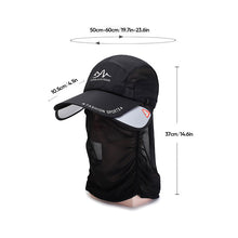 Load image into Gallery viewer, All Round Sun Hat With Face Cover