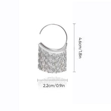 Load image into Gallery viewer, Fashion Scalloped Tassel Earrings