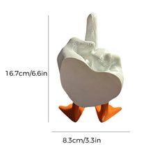 Load image into Gallery viewer, Pre-Sale>>Middle Finger Duck Resin Ornament