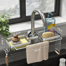 Load image into Gallery viewer, Rust-proof Space Aluminum Faucet Rack