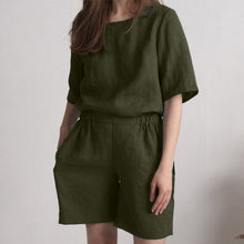 Load image into Gallery viewer, Plus Size Loose Shorts Suit