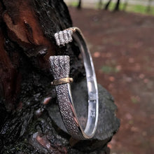 Load image into Gallery viewer, Sterling Silver Power Fist Bracelet