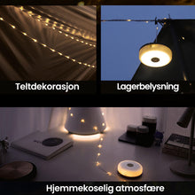 Load image into Gallery viewer, Utendørs vanntett bærbart oppbevarbart strenglys