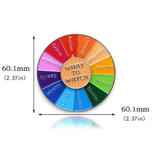 Load image into Gallery viewer, Rotating Wheel Brooch