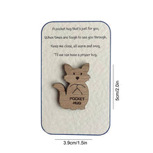 Load image into Gallery viewer, Pocket Hug Wooden Token