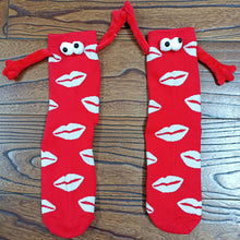 Load image into Gallery viewer, Couple Love Magnet Holding Hands Socks