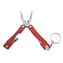 Load image into Gallery viewer, Mini Foldable Outdoor Stainless Steel Pliers with Flashlight