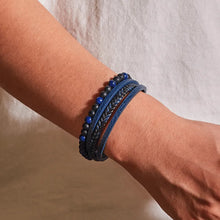 Load image into Gallery viewer, Natural Obsidian Magnetic Buckle Bracelet
