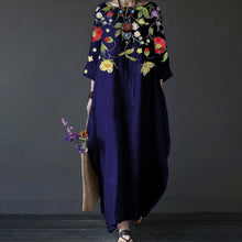 Load image into Gallery viewer, Loose Print Long Skirt Dress