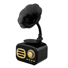 Load image into Gallery viewer, Retro Wooden Phonograph Bluetooth Speaker