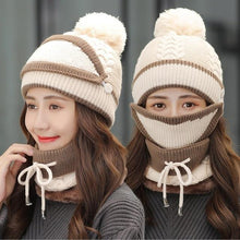 Load image into Gallery viewer, Women's Winter Beanie and Scarf
