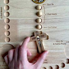 Load image into Gallery viewer, Wooden Rosary Board