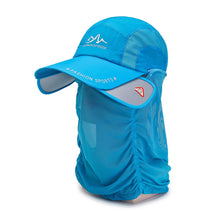 Load image into Gallery viewer, All Round Sun Hat With Face Cover
