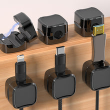 Load image into Gallery viewer, Magnetisk kabelholder, enkel, sikker og selvklebende kabelhåndtering