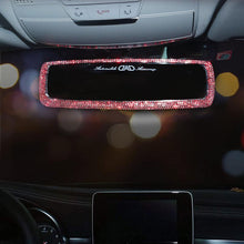 Load image into Gallery viewer, Rhinestone Car Rearview Mirror