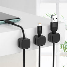 Load image into Gallery viewer, Magnetisk kabelholder, enkel, sikker og selvklebende kabelhåndtering