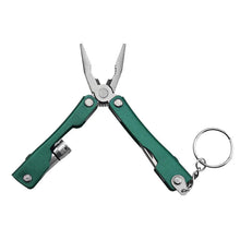 Load image into Gallery viewer, Mini Foldable Outdoor Stainless Steel Pliers with Flashlight