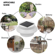 Load image into Gallery viewer, Solar powered gutter lights