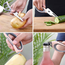 Load image into Gallery viewer, Multifunctional Stainless Steel Kitchen Scissors