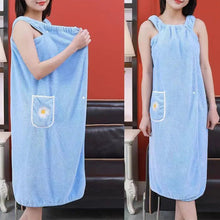 Load image into Gallery viewer, Quick Dry Absorb Water Wearable Bath Towel
