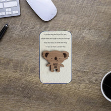 Load image into Gallery viewer, Pocket Hug Wooden Token